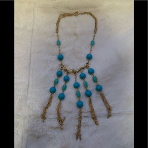 Beautiful blue necklace